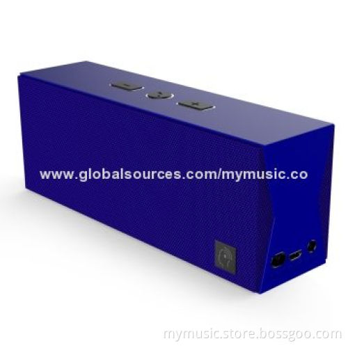 Wireless Bluetooth Speaker with Microphone and NFC Function, Sized 165 x 55 x 62mm